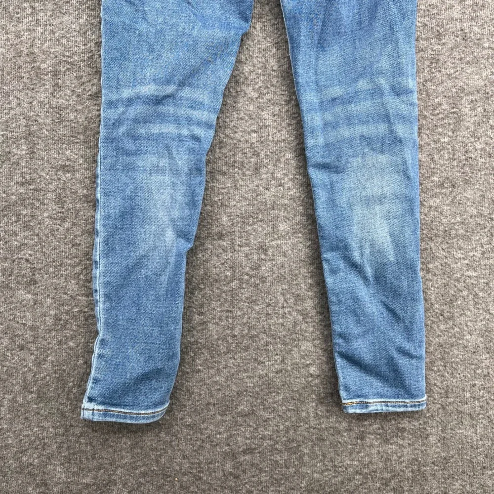 Crewcuts Kids Skinny Jeans Light Wash Blue Stretch Denim Size 10